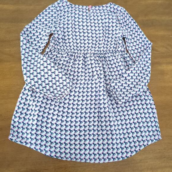 Tucker + Tate girls long sleeve cotton pattern dress size 5 EUC - Picture 8 of 10